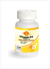 Vitamin D3 1000 IU 120 Tablet