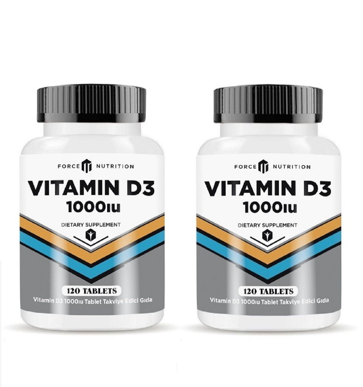 Vitamin D3 1000 IU 120 Tablet 2 Kutu