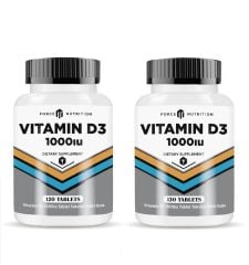 Vitamin D3 1000 IU 120 Tablet 2 Kutu