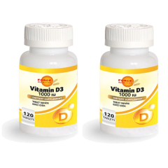 Vitamin D3 1000 IU 120 Tablet 2 Kutu