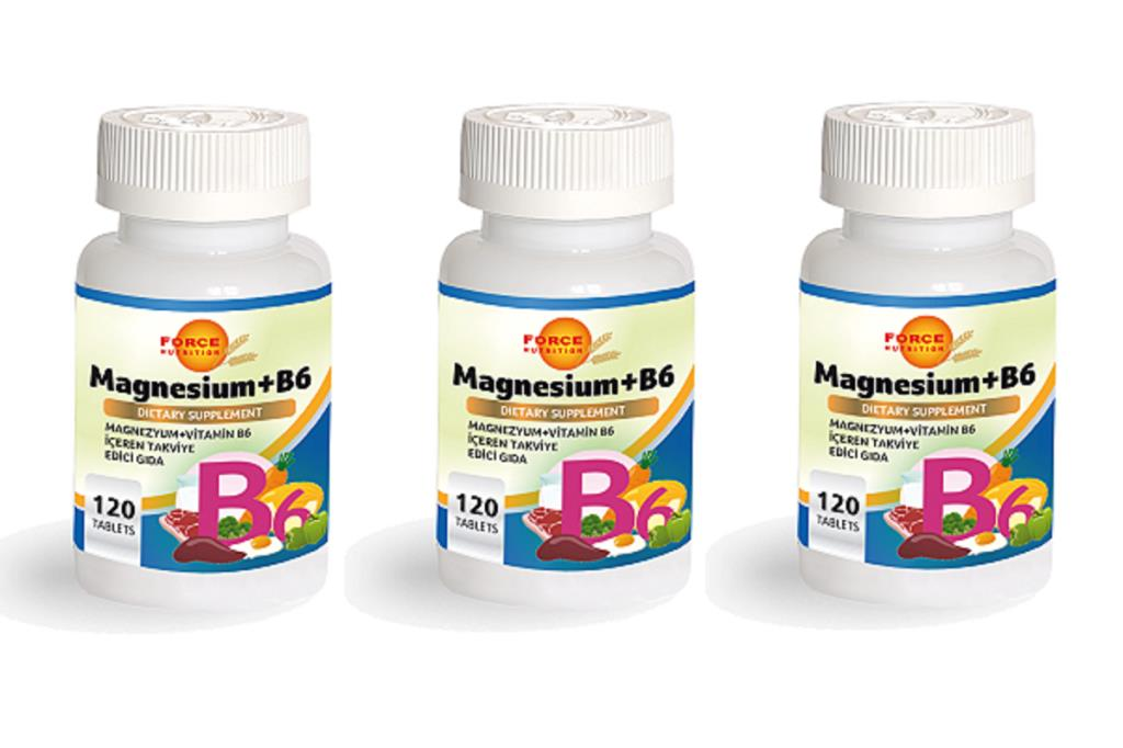 Magnezyum B6 120 Tablet 3 Kutu