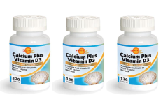 Calcium Plus Vitamin D3 120 Tablet | 3 Kutu