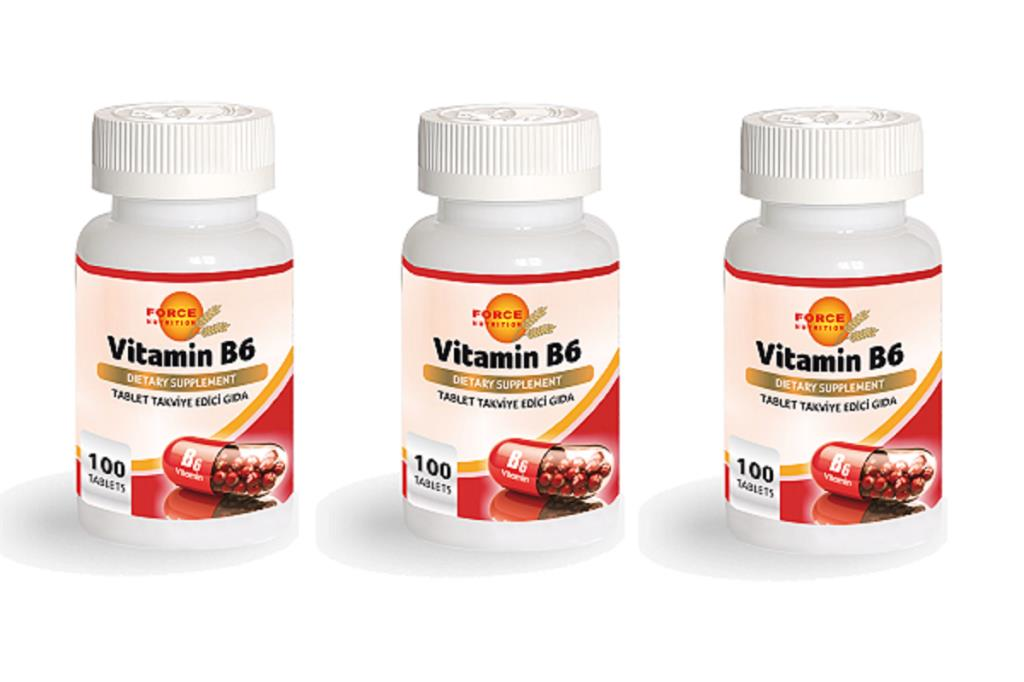 Vitamin B6 100 Tablet | 3 Kutu