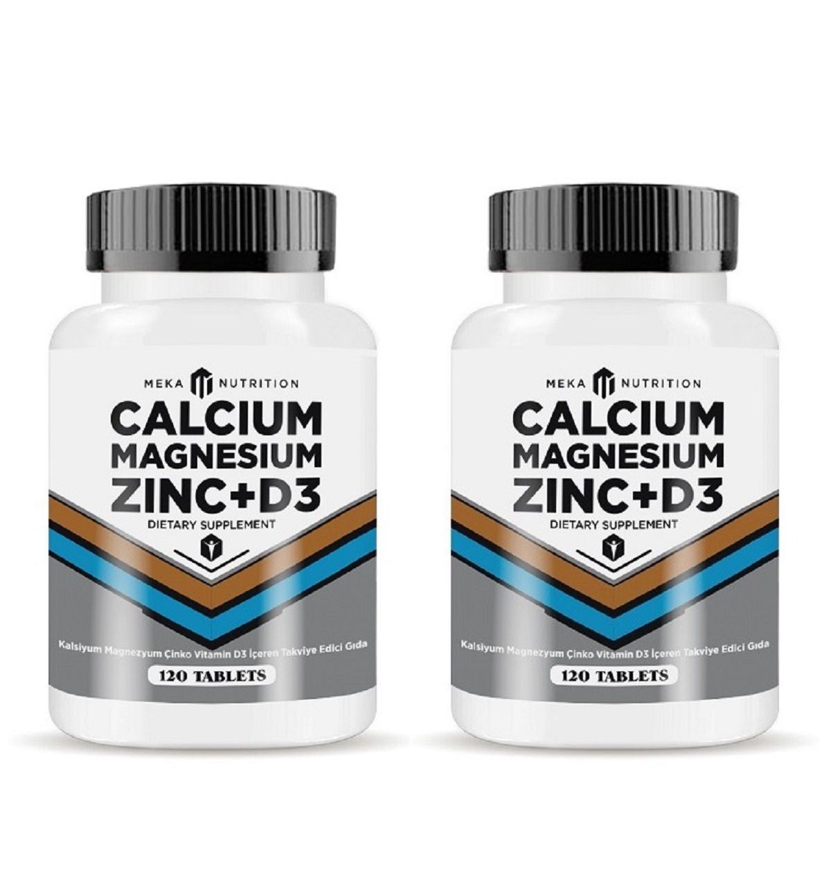 Kalsiyum Magnesyum Zinc Vitamin D 120 Tablet 2 Kutu