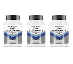 Zinc Gluconate 120 Tablet - Çinko Glukonat 3 Kutu