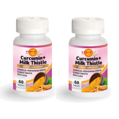 Curcumin + Milk Thistle 60 Tablet 2 Kutu