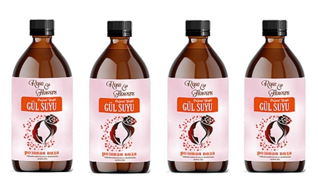 Orjinal Yağlı Gül Suyu 200 ml 4 Kutu | 4 Al 3 Öde