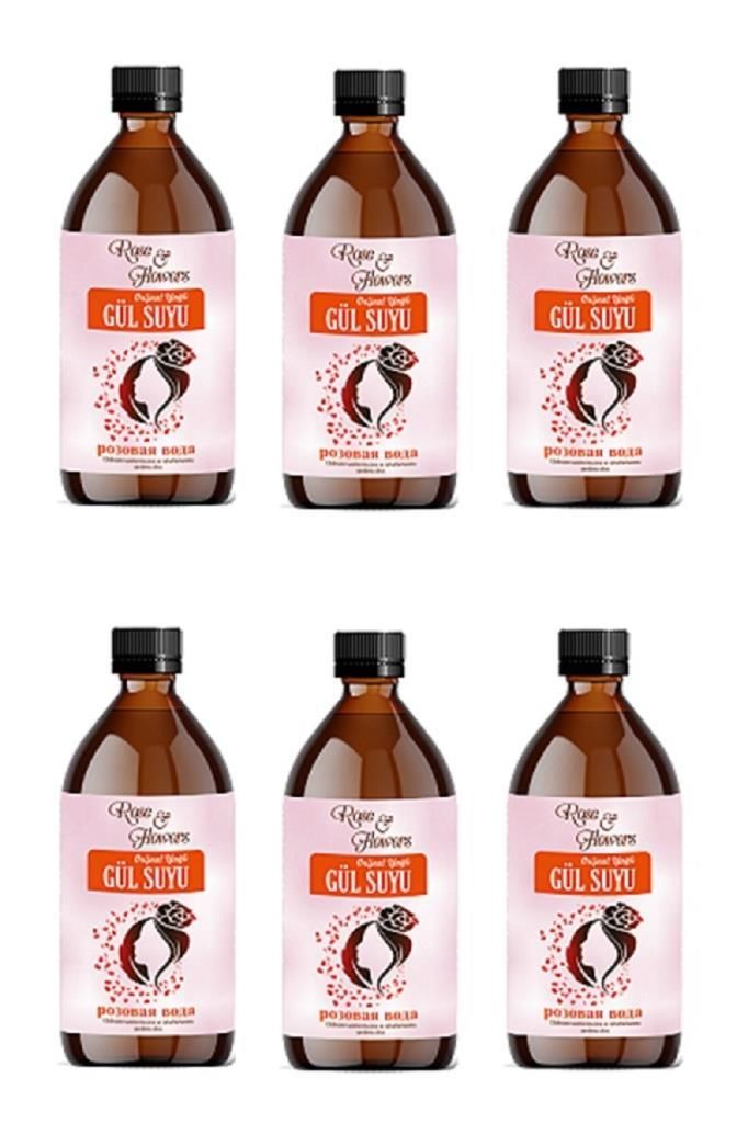 Orjinal Yağlı Gül Suyu 200 ml 6 Kutu | 6 Al 5 Öde