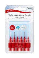 Arayüz Fırçası 6 Lı Blister Kırmızı 0.5 Mm