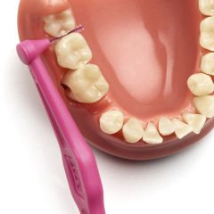 Angle Saplı Arayüz Fırçası 6 Lı Pembe 0,4 Mm | 2  Adet