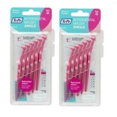 Angle Saplı Arayüz Fırçası 6 Lı Pembe 0,4 Mm | 2  Adet