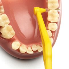 Angle Saplı Arayüz Fırçası 6 Lı Sarı 0,7 Mm |  2 Adet