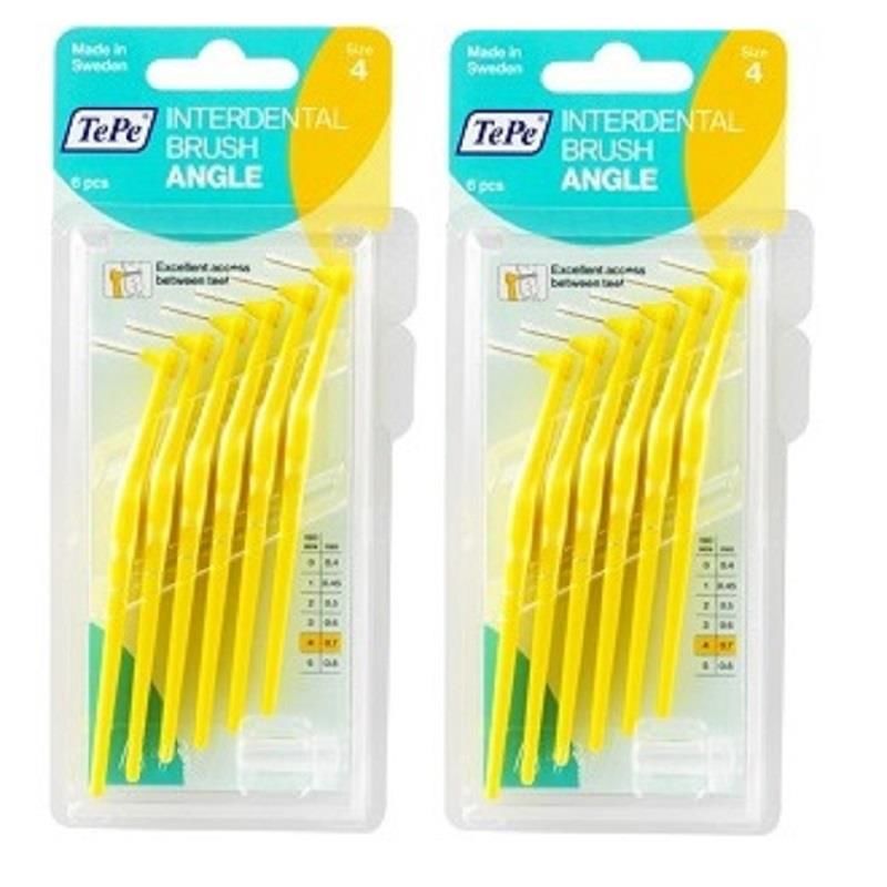Angle Saplı Arayüz Fırçası 6 Lı Sarı 0,7 Mm |  2 Adet