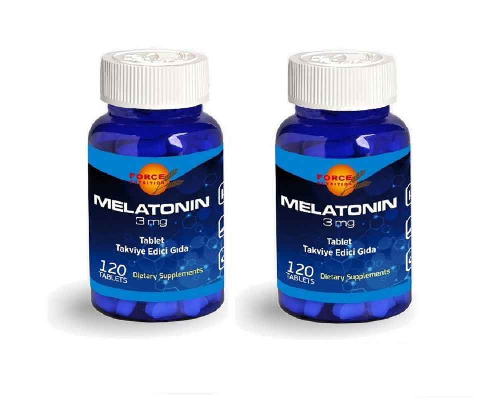 Force Nutrition Melatonin 3 Mg 120 Tablet | 2 Adet