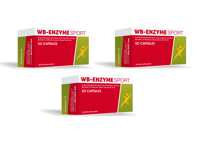 Wb-Enzim(Ananas) Sport 50 Kapsül | 3 Adet