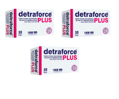 Detraforce Plus 30 Tablet | 3 Adet