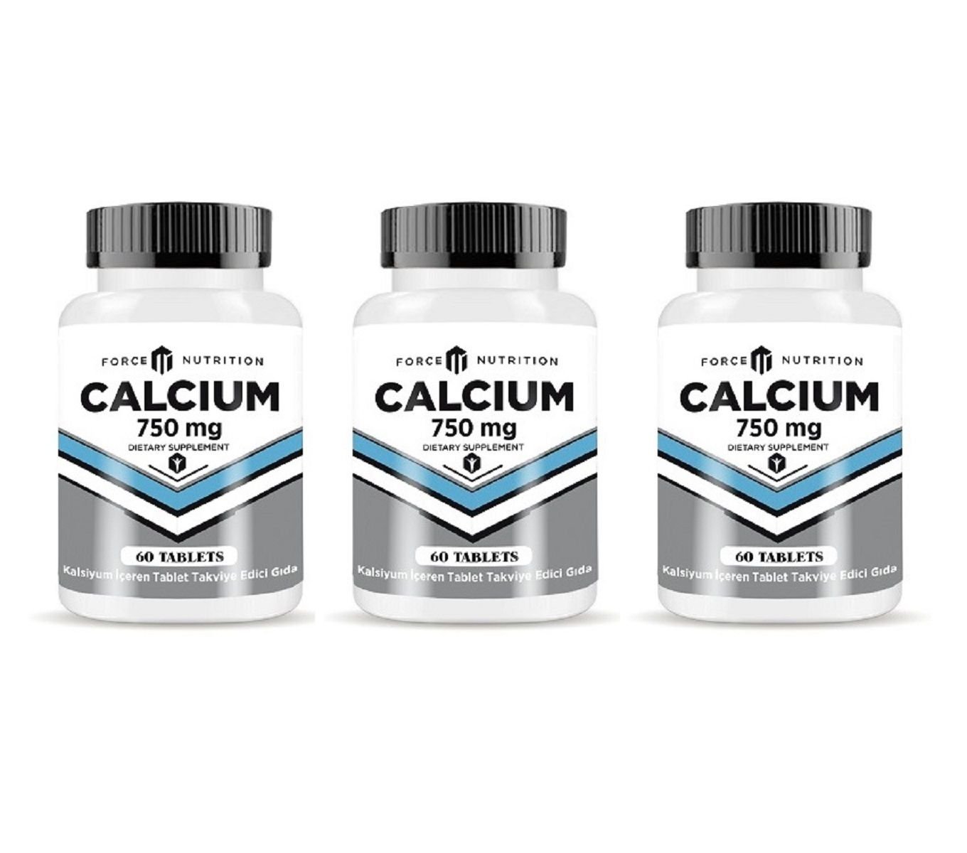 Calcium 750 Mg 60 Tablet | 3 Adet