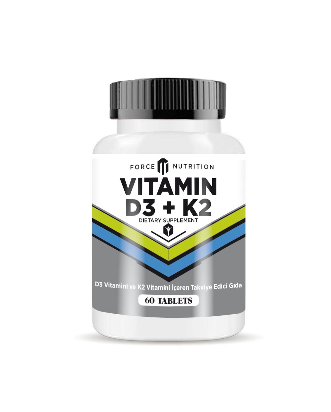 Vitamin D3 + K2 60 Tablet