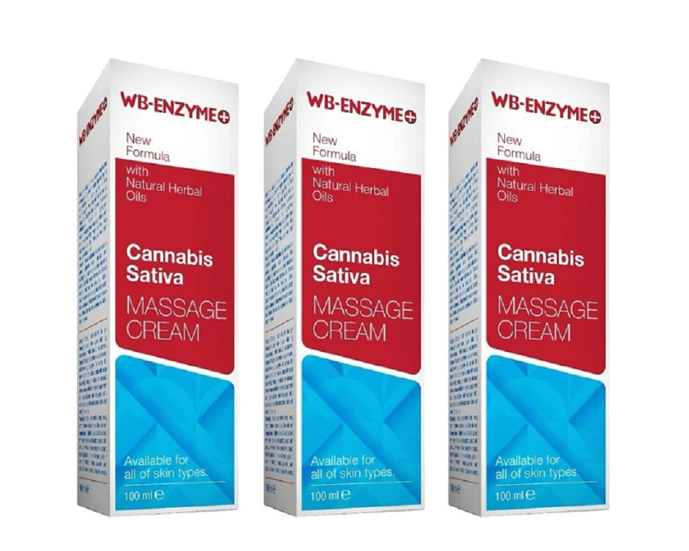 WB-Enzym Care + Kenevir Yağı Masaj Kremi 100 Ml | 3 Adet