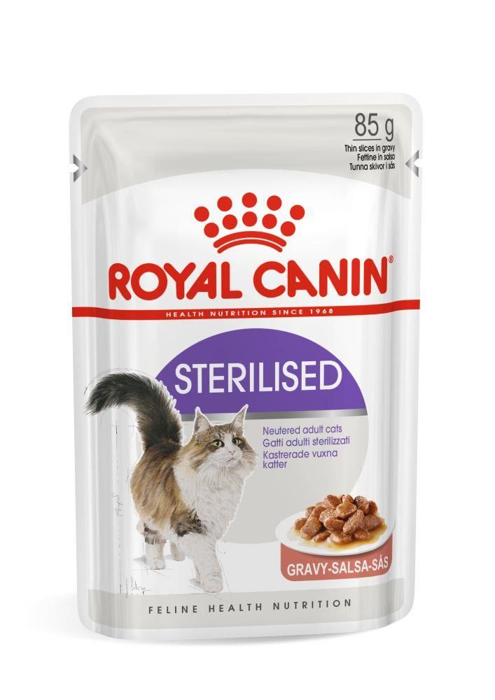 Royal Canin Sterilised Gravy Kısırlaştırılmış Kedi Konserve Maması 85 Gr