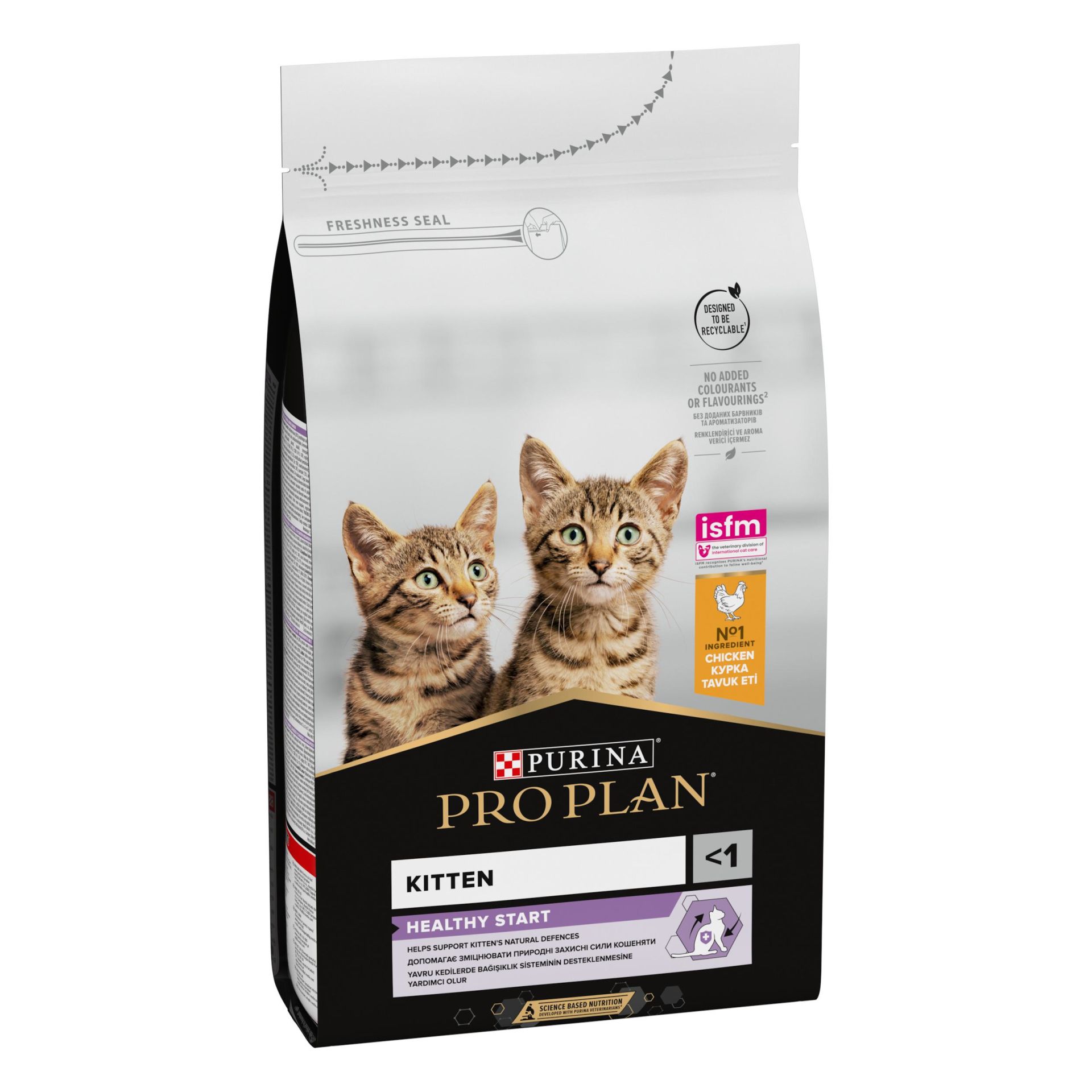 Pro Plan Kitten Tavuklu ve Pirinçli Yavru Kedi  Kuru Maması 1,5 Kg