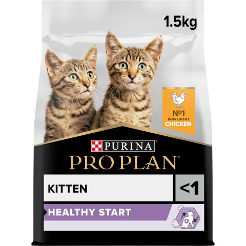 Pro Plan Kitten Tavuklu ve Pirinçli Yavru Kedi  Kuru Maması 1,5 Kg