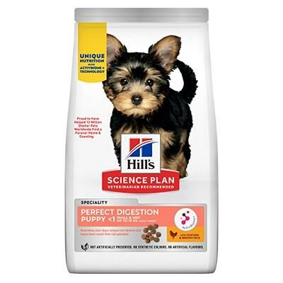 Hills Perfect Digestion Küçük Irk Tavuklu Yavru Köpek Maması 3  Kg