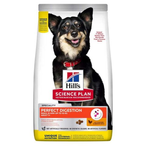 Hills Perfect Digestion Küçük Irk Tavuklu Yetişkin Köpek Maması 1,5 Kg