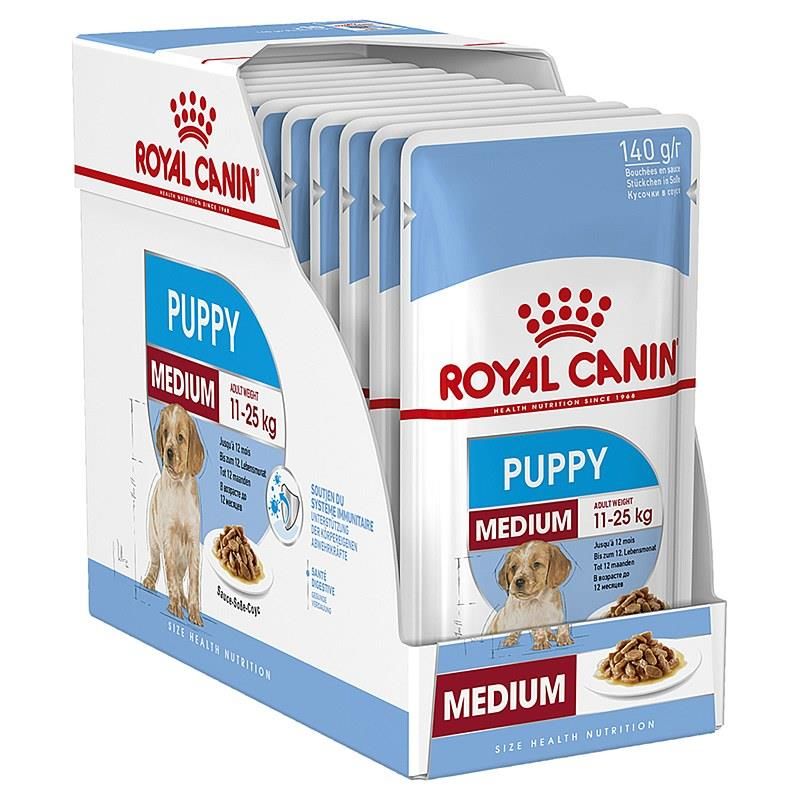 Royal Canin Medium Puppy Yavru Köpek Konserve Maması 10x140 Gr