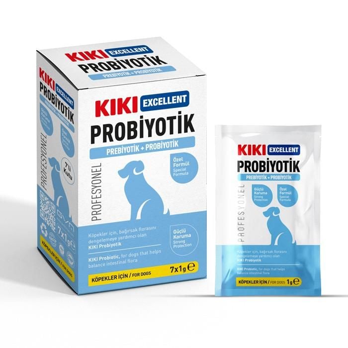 KIKI Köpek Probiyotik+Prebiyotik Saşe 7x1gr