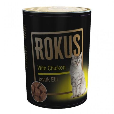 Rokus Tavuklu Yetişkin Kedi Konservesi 410 Gr