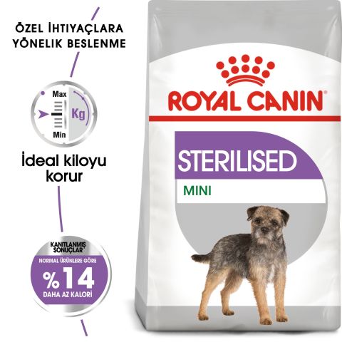 Royal Canin Sterilised Mini Küçük Irk   Kısırlaştırılmış Köpek Maması 3 Kg