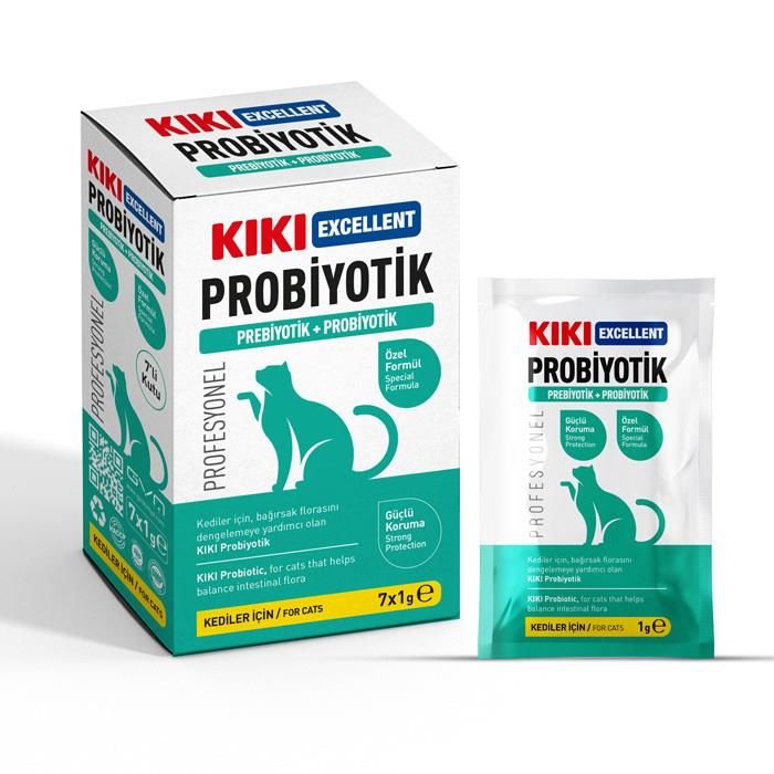 KIKI Kedi Probiyotik+Prebiyotik Saşe 7x1gr