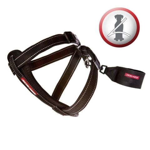 EzyDog Chest Plate Harness Large Siyah Göğüs Tasması