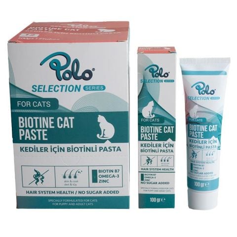 Polo Biotine Paste Deri ve Tüy Sağlığı Kedi Macunu 100 gr