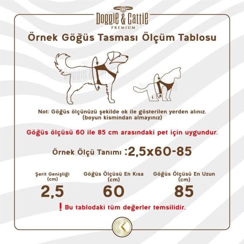 Doggie Small Havalı Dokuma Küçük Irk Göğüs  Tasması Royalmavi  1,5X25-35 Cm