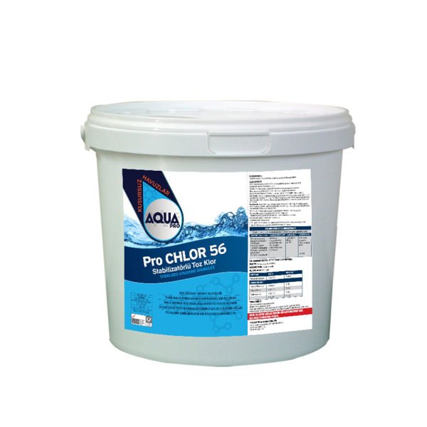 AquaPRO - ProCHLOR %56'lık Toz Klor - Stabilizatörlü - 10 kg