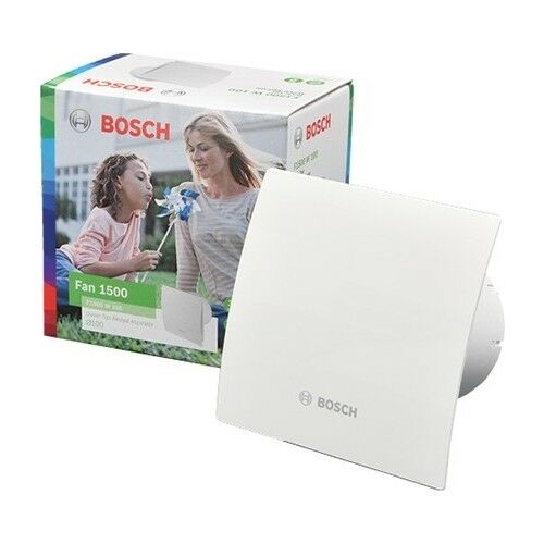 Bosch Banyo Aspiratörü / Fan 1500 Serisi Beyaz 100 mm çap