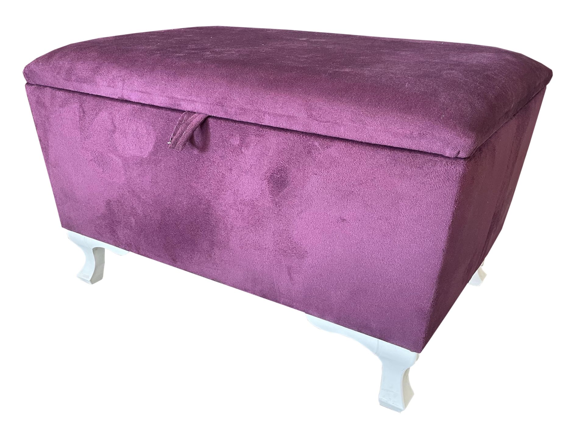 Sandıklı Puf(Bench)-Ayakucu Pufu-120cm-Kadife Kumaş-Tek Parça