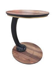 Ufo Oval C Sehpa-Tekerli-Mdflam-Koltuk Altına Girebilen Model