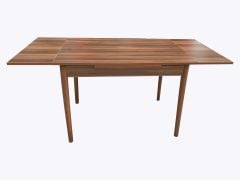 60X90 Cm Yanlardan Açılır Smart Masa-Ahşap Ayaklı-Ceviz