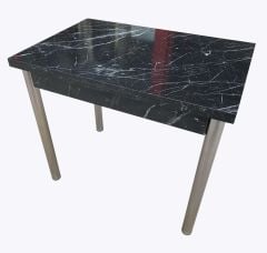 60X90 Cm Yanlardan Açılır Smart Masa-Metal Ayaklı