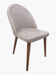 Tuna Ahşap Ayaklı Modern Giydirme Ortapedik Sandalye