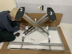 X Masa Beyaz + 4 Adet Utku Transmisyon Sandalye Beyaz Takım