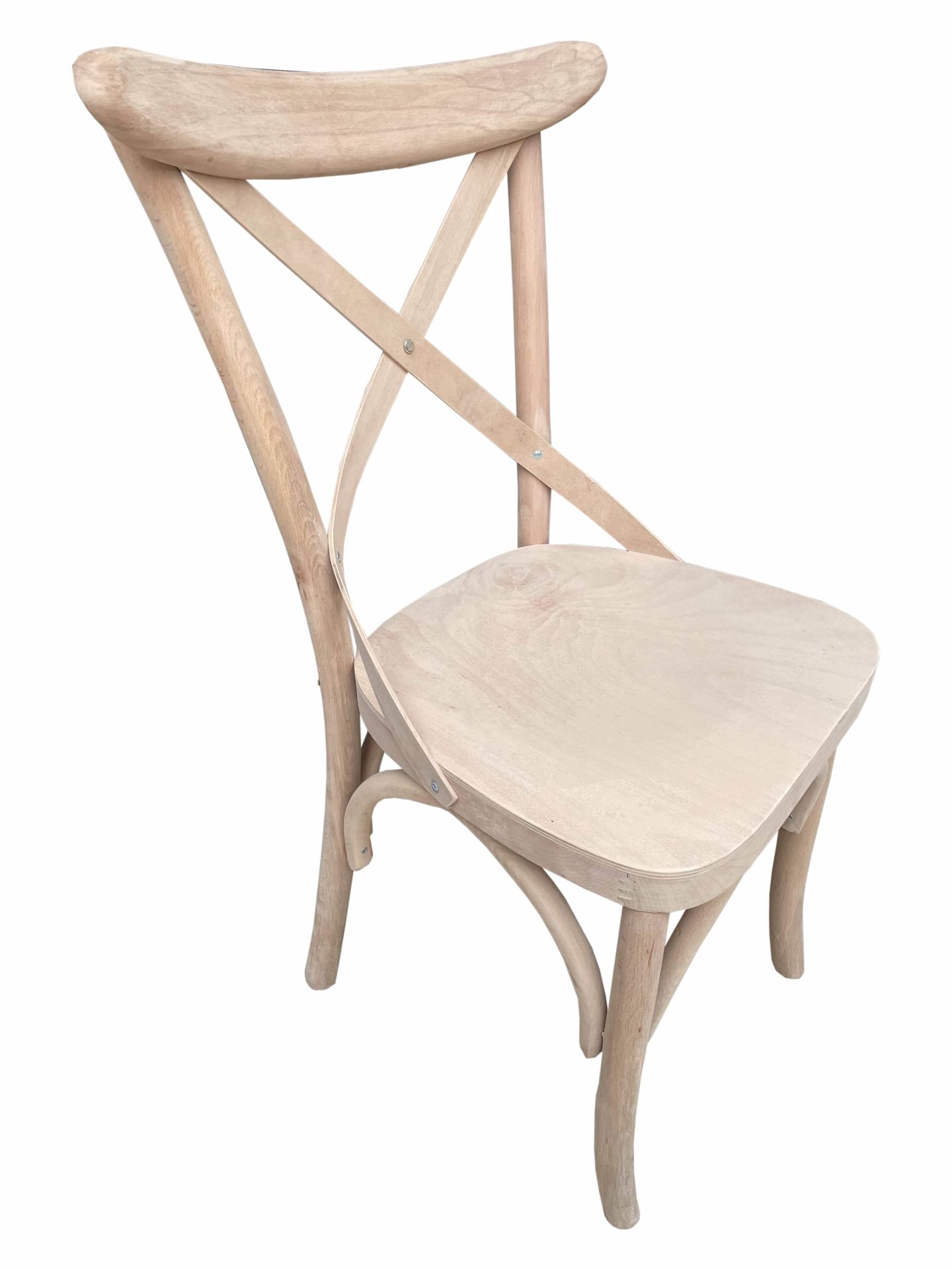 Thonet (İskandinav) Tamamı Gürgen Ağaç Sandalye Hâm & Boyasız