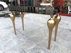 Tornalı Tombul Dresuar Tamamı Aynalı - Varak Boyalı