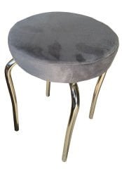 1.2 mm Metal Kaz Ayağı Tabure Kumaş Döşemeli