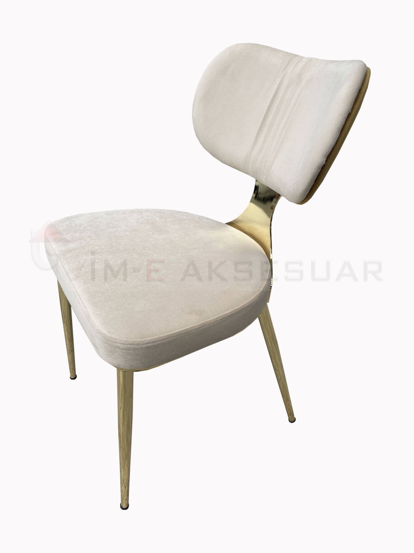Leydi Metal Gold Kaplamalı Mutfak&Cafe&Salon Sandalye