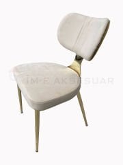 Leydi Metal Gold Kaplamalı Mutfak&Cafe&Salon Sandalye