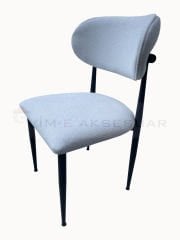 Polo 1.2 mm Saç Kalınlığında Metal Ortapedik Mutfak&Cafe&Salon Teddy Sandalye